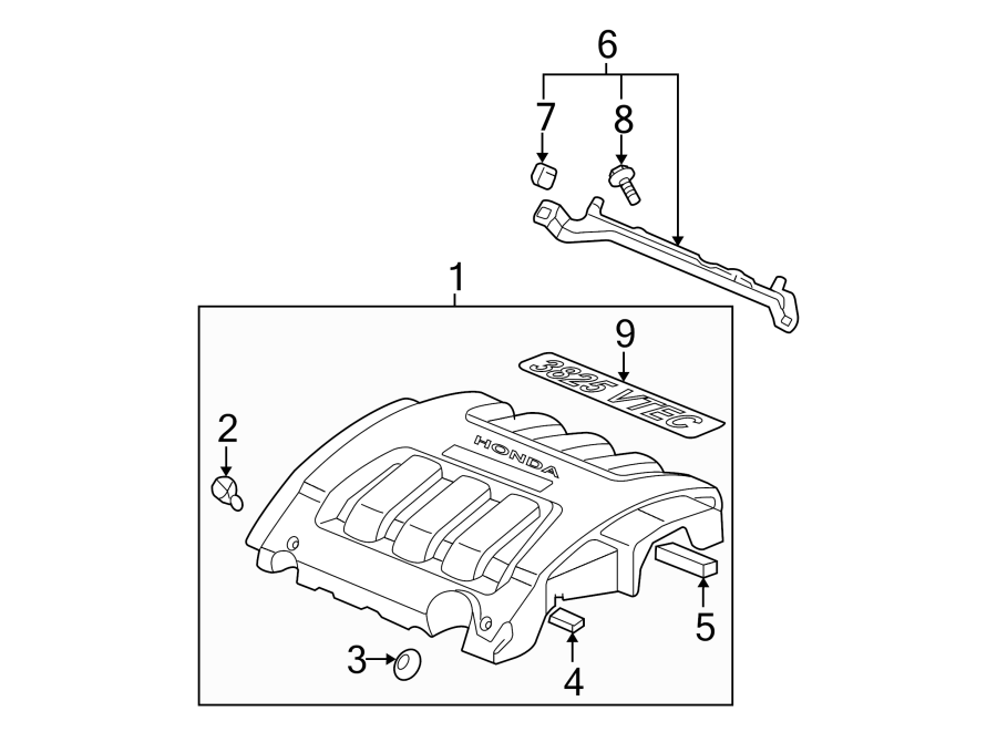 2ENGINE / TRANSAXLE. ENGINE APPEARANCE COVER.https://images.simplepart.com/images/parts/motor/fullsize/4428170.png