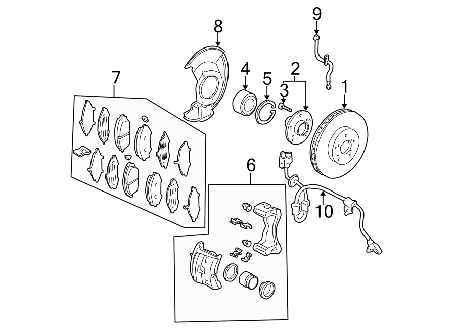 6FRONT SUSPENSION. BRAKE COMPONENTS.https://images.simplepart.com/images/parts/motor/fullsize/4428190.png