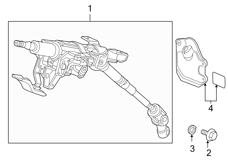 1STEERING COLUMN ASSEMBLY.https://images.simplepart.com/images/parts/motor/fullsize/4428227.png