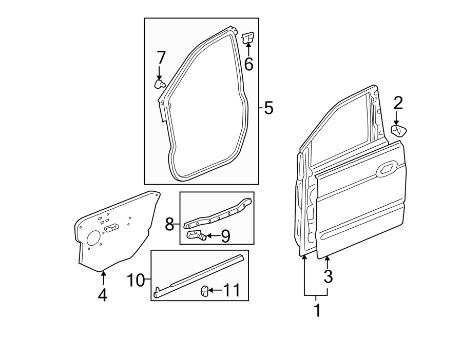 1FRONT DOOR. DOOR & COMPONENTS.https://images.simplepart.com/images/parts/motor/fullsize/4428420.png