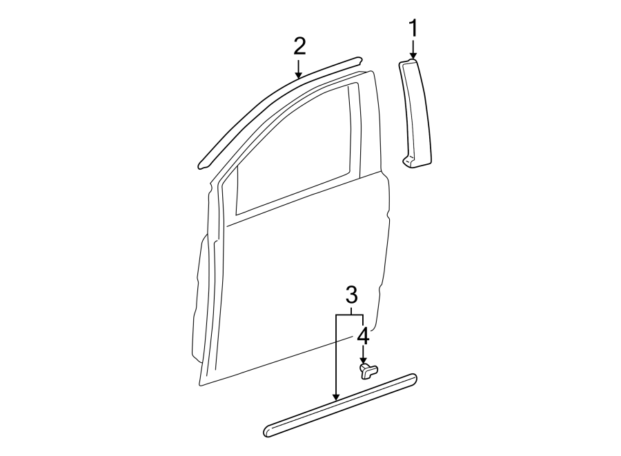 2FRONT DOOR. EXTERIOR TRIM.https://images.simplepart.com/images/parts/motor/fullsize/4428425.png