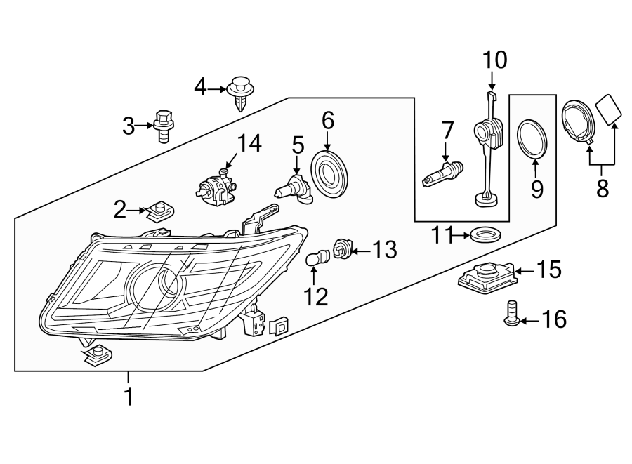 15FRONT LAMPS. HEADLAMP COMPONENTS.https://images.simplepart.com/images/parts/motor/fullsize/4429025.png