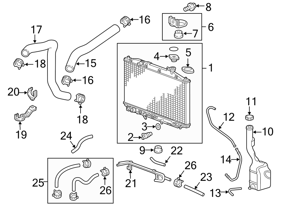 26RADIATOR & COMPONENTS.https://images.simplepart.com/images/parts/motor/fullsize/4429040.png