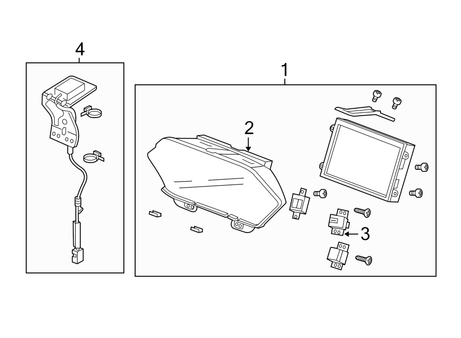 NAVIGATION SYSTEM COMPONENTS.