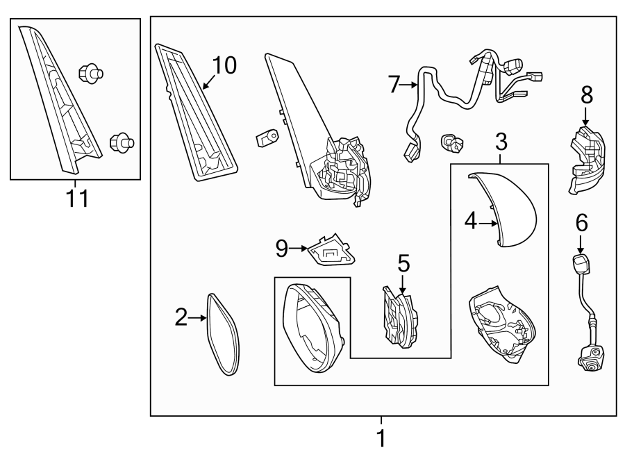 1FRONT DOOR. OUTSIDE MIRRORS.https://images.simplepart.com/images/parts/motor/fullsize/4429497.png