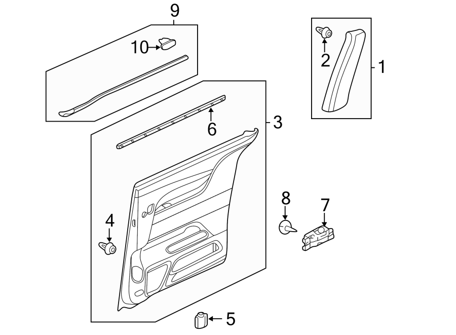 9SIDE LOADING DOOR. INTERIOR TRIM.https://images.simplepart.com/images/parts/motor/fullsize/4429540.png