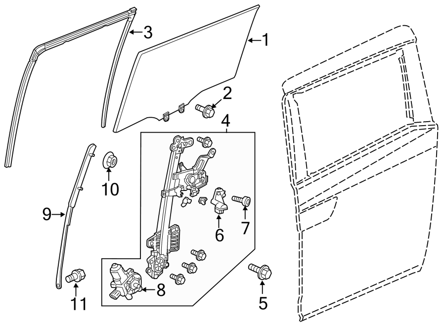 2SIDE LOADING DOOR. GLASS & HARDWARE.https://images.simplepart.com/images/parts/motor/fullsize/4429560.png