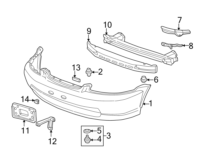 2Front bumper. Bumper & components.https://images.simplepart.com/images/parts/motor/fullsize/4431010.png