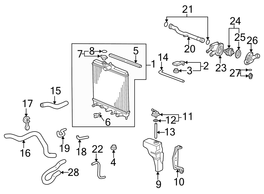 28RADIATOR & COMPONENTS.https://images.simplepart.com/images/parts/motor/fullsize/4431035.png