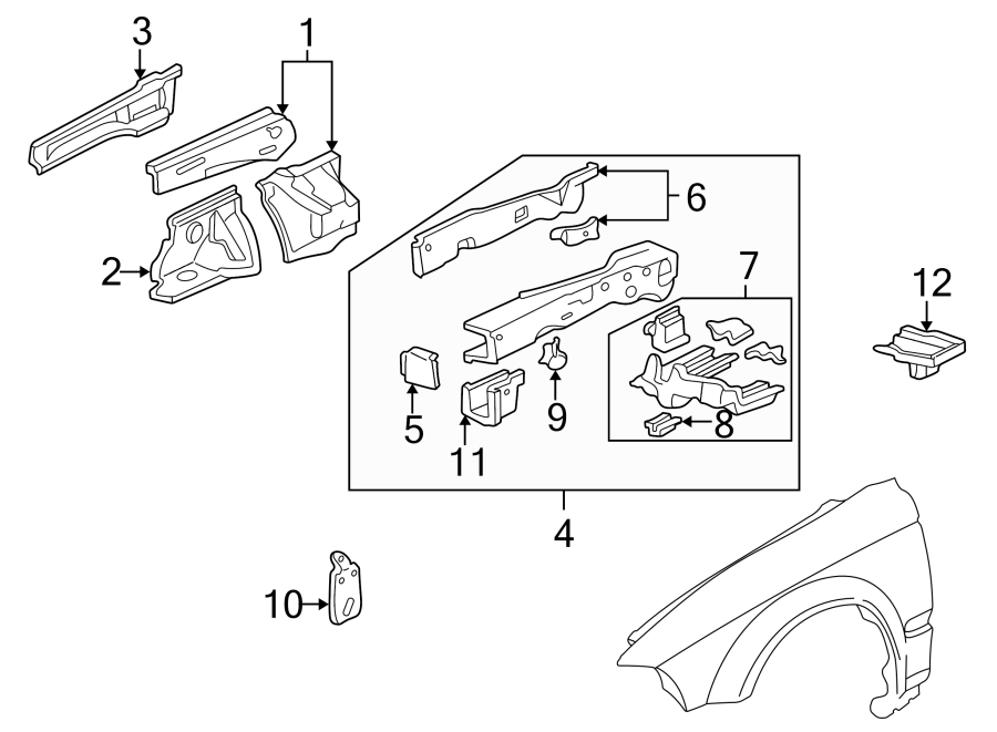 5FENDER. STRUCTURAL COMPONENTS & RAILS.https://images.simplepart.com/images/parts/motor/fullsize/4431080.png