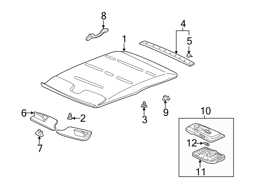 7ROOF. INTERIOR TRIM.https://images.simplepart.com/images/parts/motor/fullsize/4431295.png