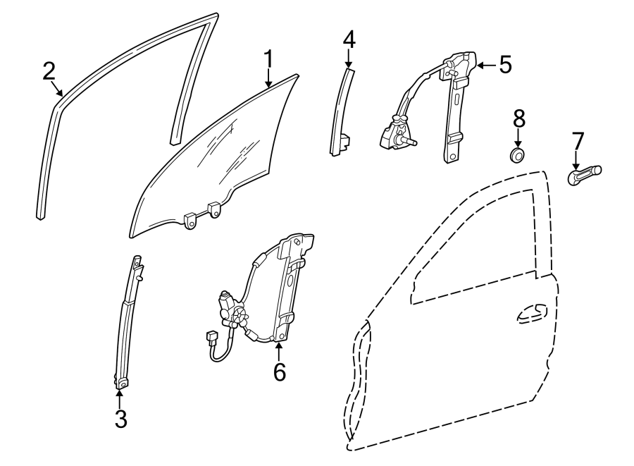 2FRONT DOOR. GLASS & HARDWARE.https://images.simplepart.com/images/parts/motor/fullsize/4431415.png