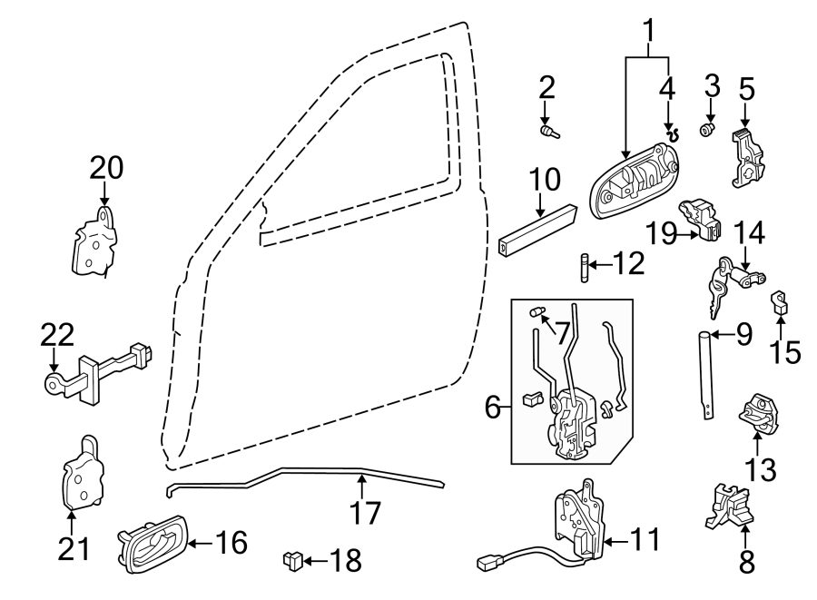 14FRONT DOOR. LOCK & HARDWARE.https://images.simplepart.com/images/parts/motor/fullsize/4431420.png