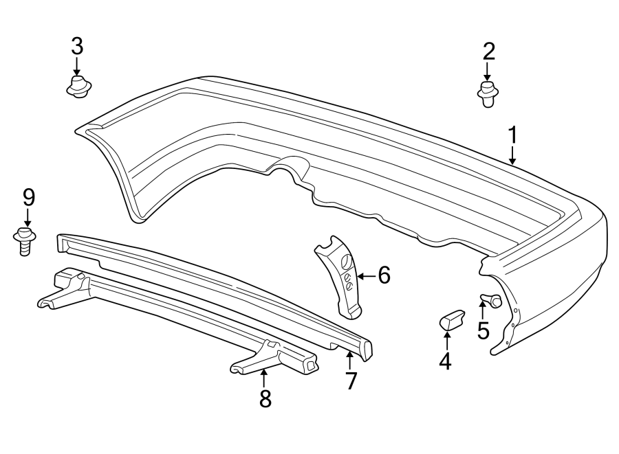 2REAR BUMPER. BUMPER & COMPONENTS.https://images.simplepart.com/images/parts/motor/fullsize/4431670.png