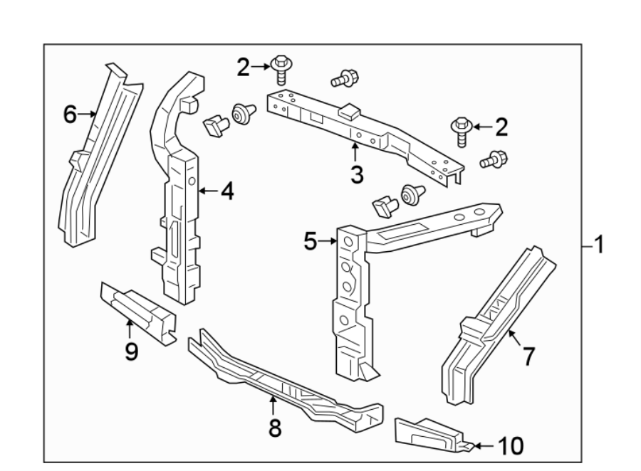 8RADIATOR SUPPORT.https://images.simplepart.com/images/parts/motor/fullsize/4433040.png