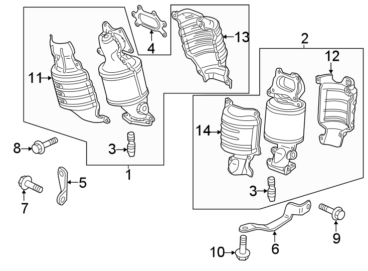 13EXHAUST SYSTEM. MANIFOLD.https://images.simplepart.com/images/parts/motor/fullsize/4433205.png