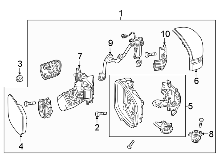 1FRONT DOOR. OUTSIDE MIRRORS.https://images.simplepart.com/images/parts/motor/fullsize/4433495.png