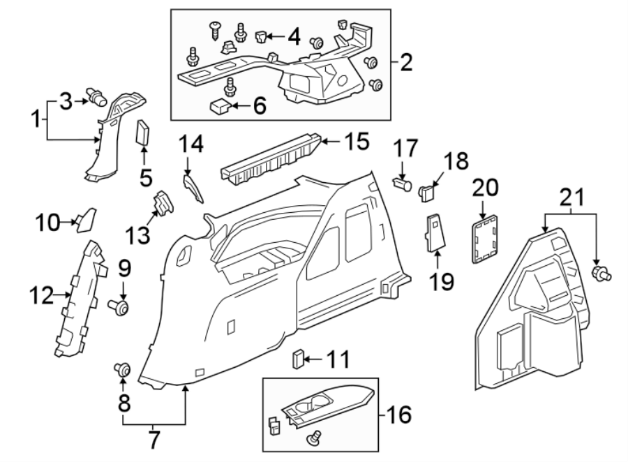 2Side panel. Interior trim.https://images.simplepart.com/images/parts/motor/fullsize/4433595.png