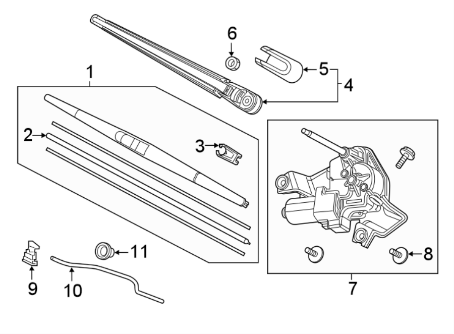 9LIFT GATE. WIPER & WASHER COMPONENTS.https://images.simplepart.com/images/parts/motor/fullsize/4433675.png