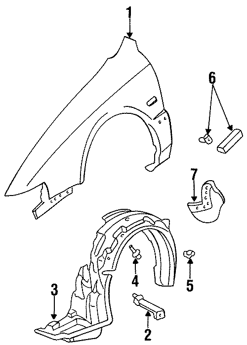 3EXTERIOR TRIM. FENDER & COMPONENTS.https://images.simplepart.com/images/parts/motor/fullsize/4435160.png