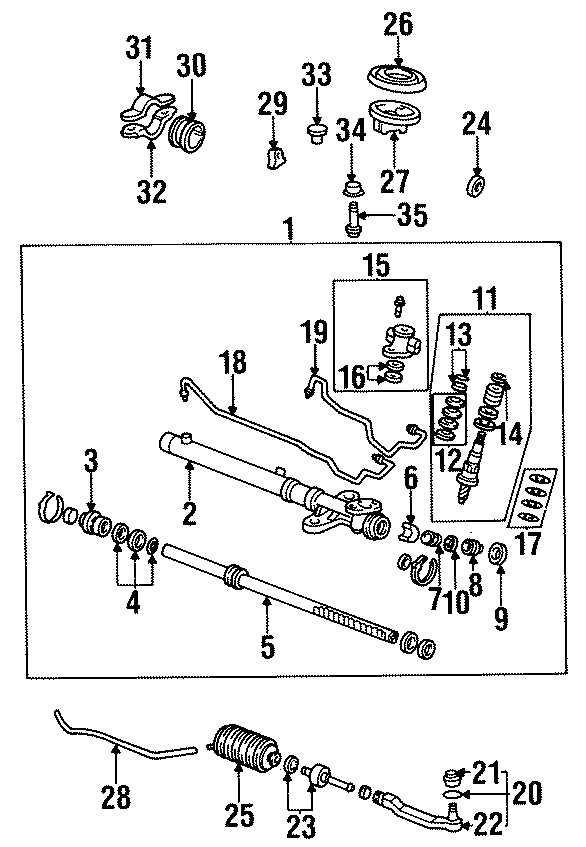 STEERING GEAR & LINKAGE.