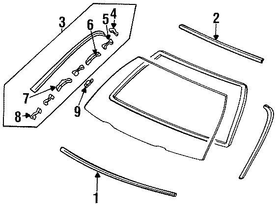 9WINDSHIELD. REVEAL MOLDINGS.https://images.simplepart.com/images/parts/motor/fullsize/4435360.png