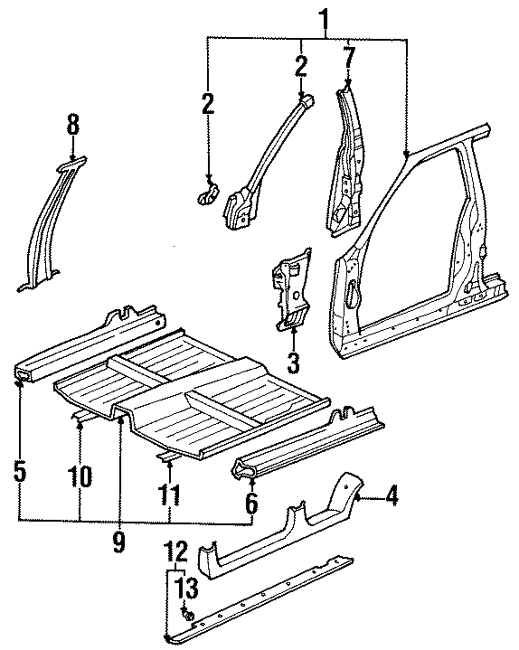 10PILLARS. ROCKER & FLOOR.https://images.simplepart.com/images/parts/motor/fullsize/4435580.png