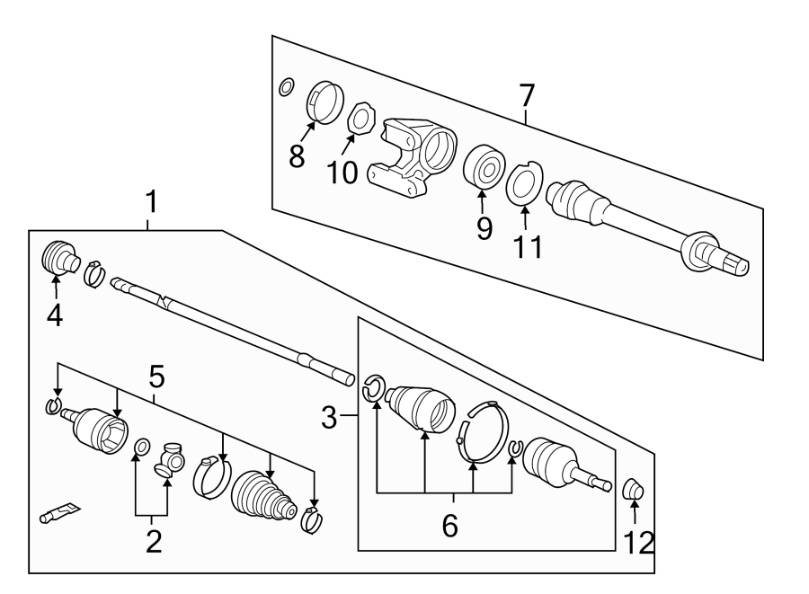 FRONT SUSPENSION. DRIVE AXLES.