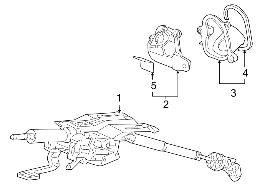 1STEERING COLUMN ASSEMBLY.https://images.simplepart.com/images/parts/motor/fullsize/4436420.png