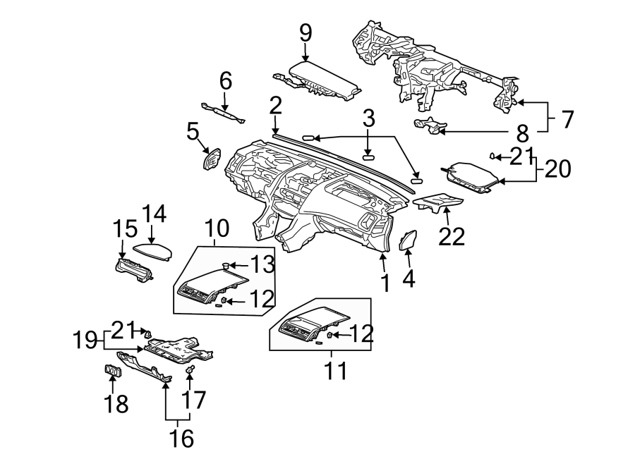 10Instrument panel.https://images.simplepart.com/images/parts/motor/fullsize/4436470.png