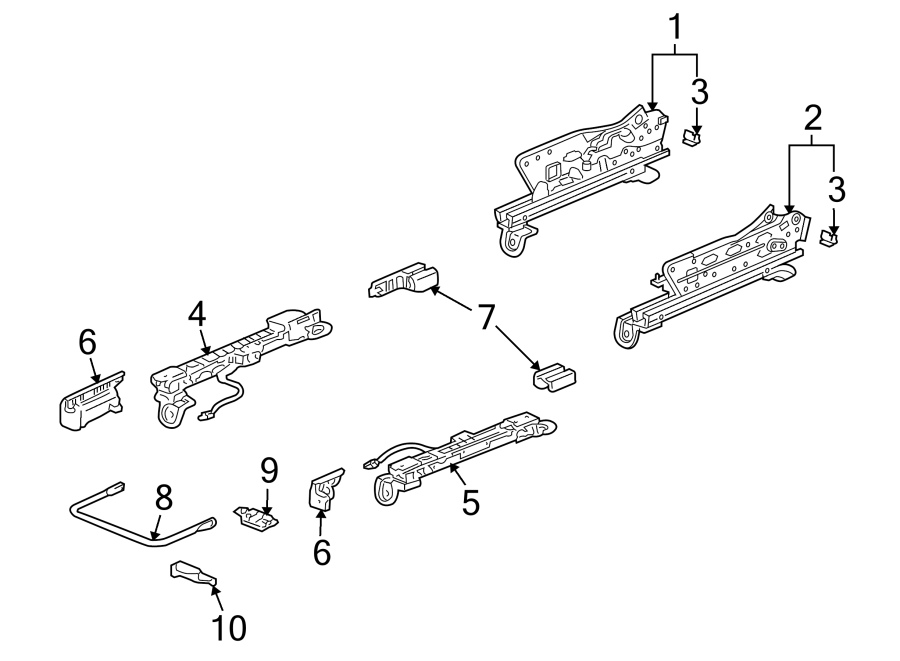 SEATS & TRACKS. TRACKS & COMPONENTS.