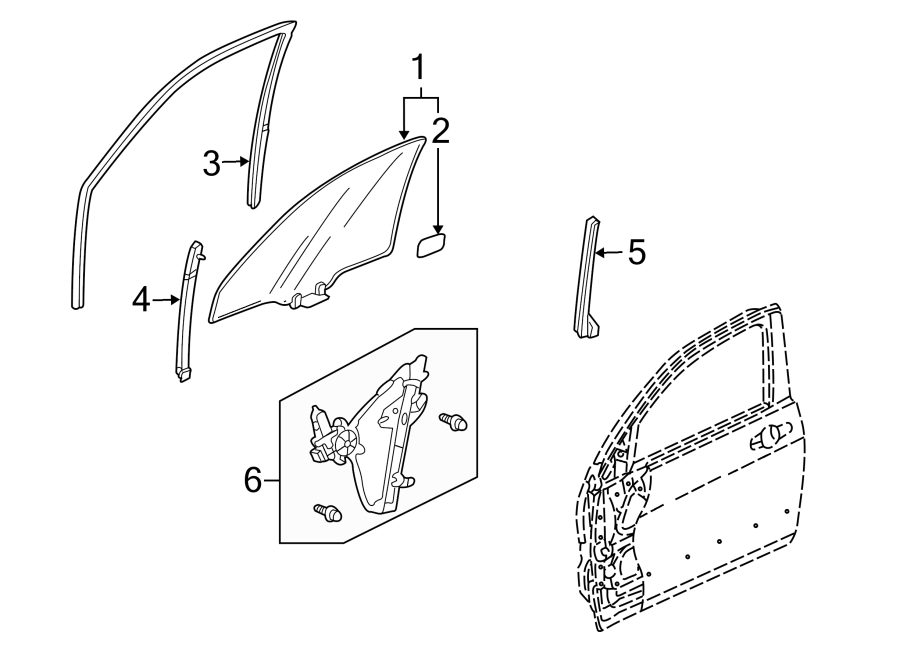 6DOOR. GLASS & HARDWARE.https://images.simplepart.com/images/parts/motor/fullsize/4436665.png