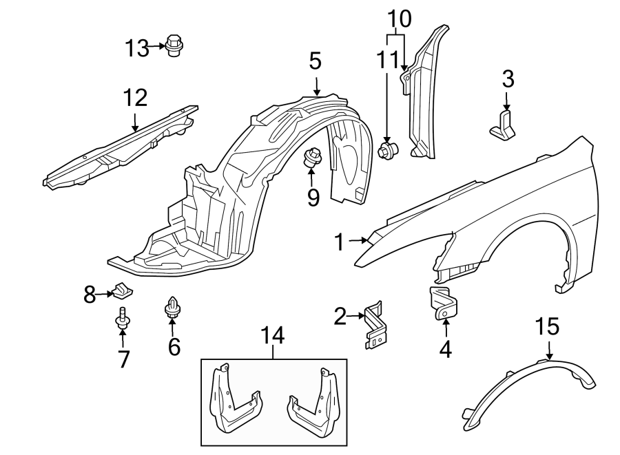 13EXTERIOR TRIM. FENDER & COMPONENTS.https://images.simplepart.com/images/parts/motor/fullsize/4437150.png