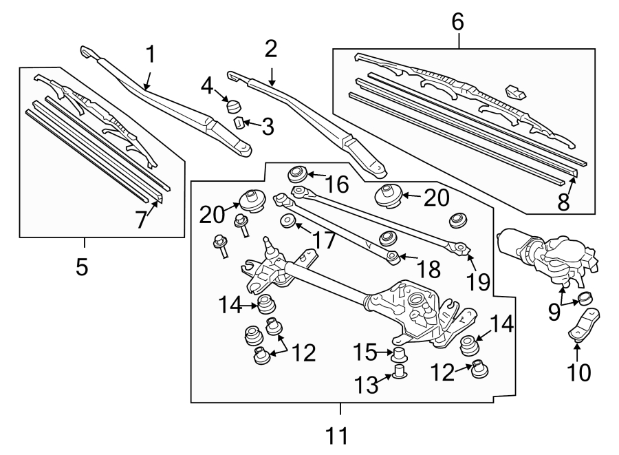 8WINDSHIELD. WIPER & WASHER COMPONENTS.https://images.simplepart.com/images/parts/motor/fullsize/4437445.png