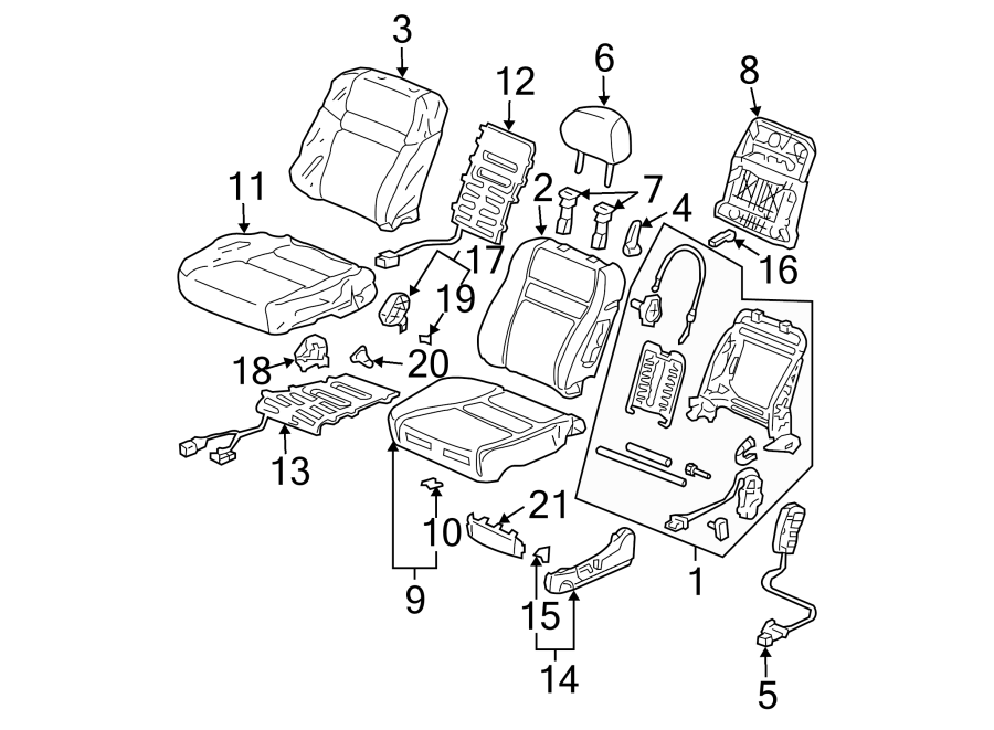 4SEATS & TRACKS. FRONT SEAT COMPONENTS.https://images.simplepart.com/images/parts/motor/fullsize/4437570.png