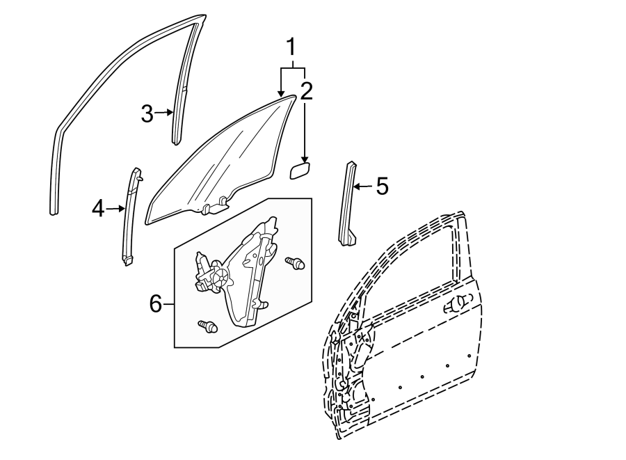 1FRONT DOOR. GLASS & HARDWARE.https://images.simplepart.com/images/parts/motor/fullsize/4437670.png