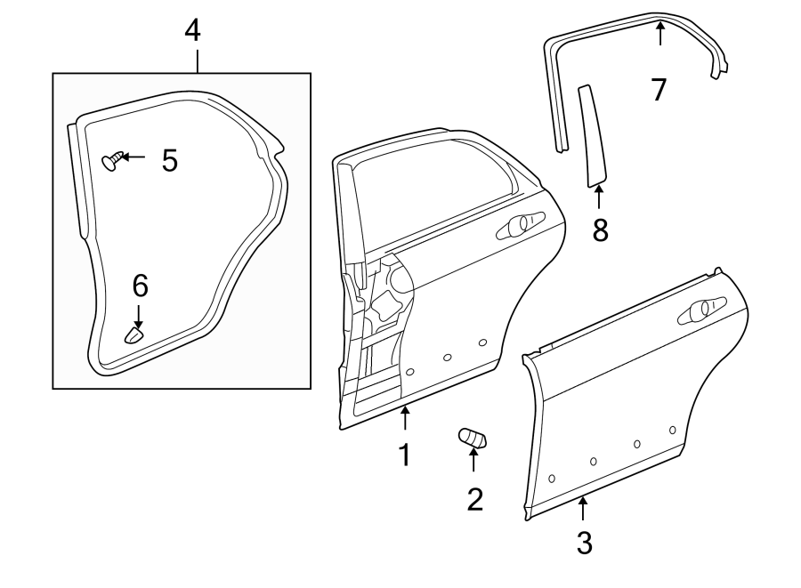 4REAR DOOR. DOOR & COMPONENTS.https://images.simplepart.com/images/parts/motor/fullsize/4437690.png