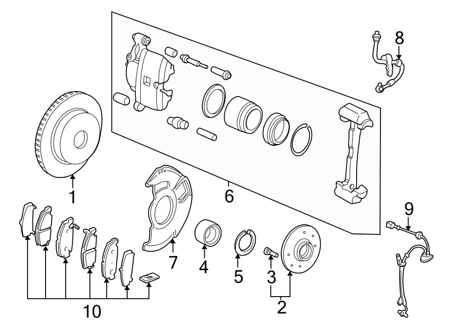 4FRONT SUSPENSION. BRAKE COMPONENTS.https://images.simplepart.com/images/parts/motor/fullsize/4438320.png