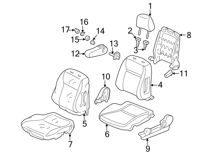 9SEATS & TRACKS. FRONT SEAT COMPONENTS.https://images.simplepart.com/images/parts/motor/fullsize/4438540.png