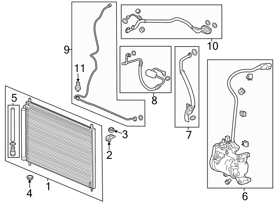 3AIR CONDITIONER & HEATER. COMPRESSOR & LINES. CONDENSER.https://images.simplepart.com/images/parts/motor/fullsize/4439087.png