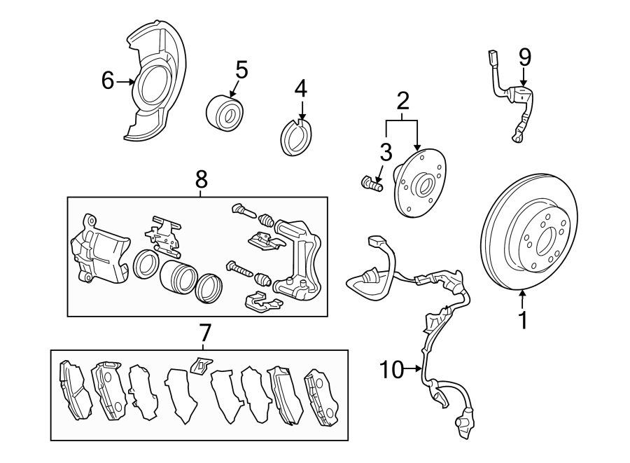 5FRONT SUSPENSION. BRAKE COMPONENTS.https://images.simplepart.com/images/parts/motor/fullsize/4439285.png