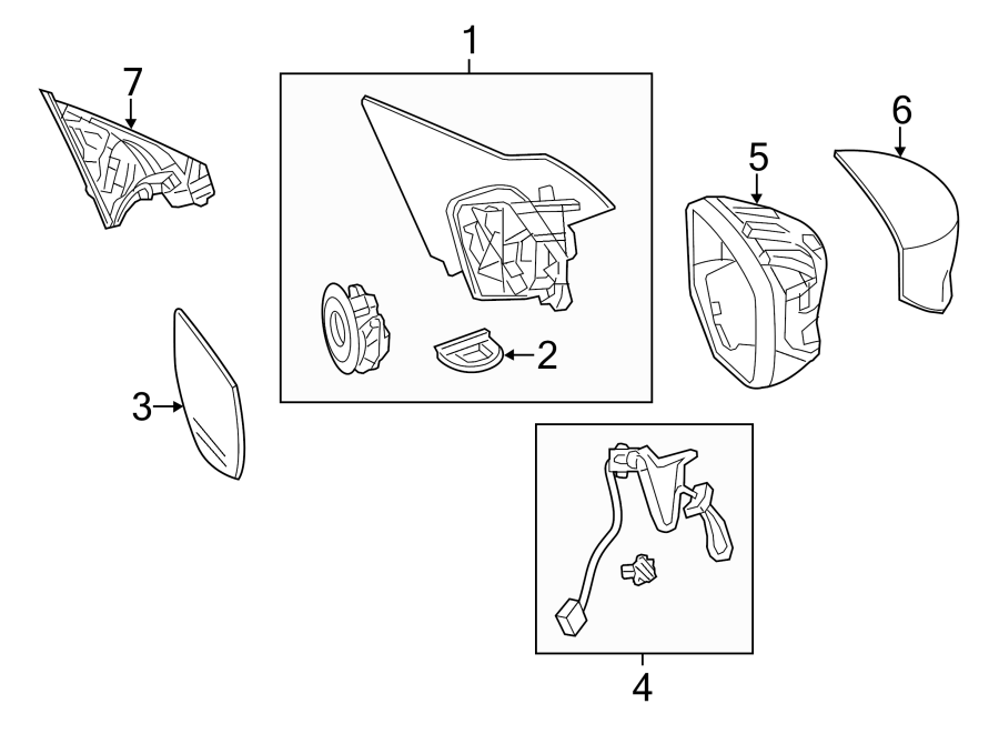 1FRONT DOOR. OUTSIDE MIRRORS.https://images.simplepart.com/images/parts/motor/fullsize/4439530.png