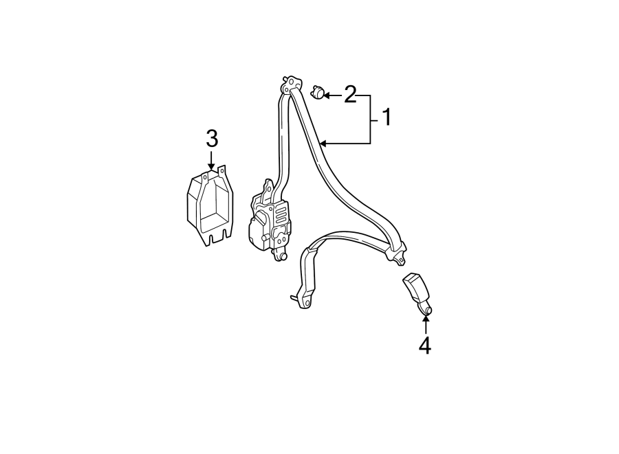 RESTRAINT SYSTEMS. FRONT SEAT BELTS.