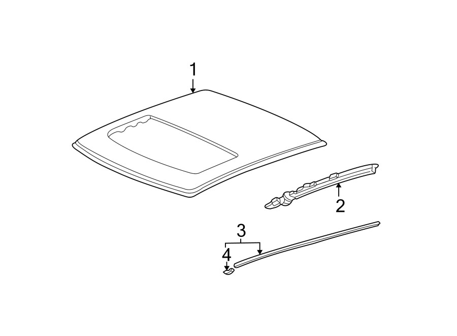 1EXTERIOR TRIM. ROOF & COMPONENTS.https://images.simplepart.com/images/parts/motor/fullsize/4440390.png