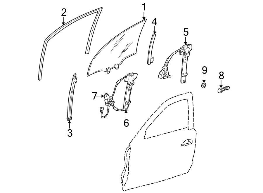 6Front door. Glass & hardware.https://images.simplepart.com/images/parts/motor/fullsize/4440485.png