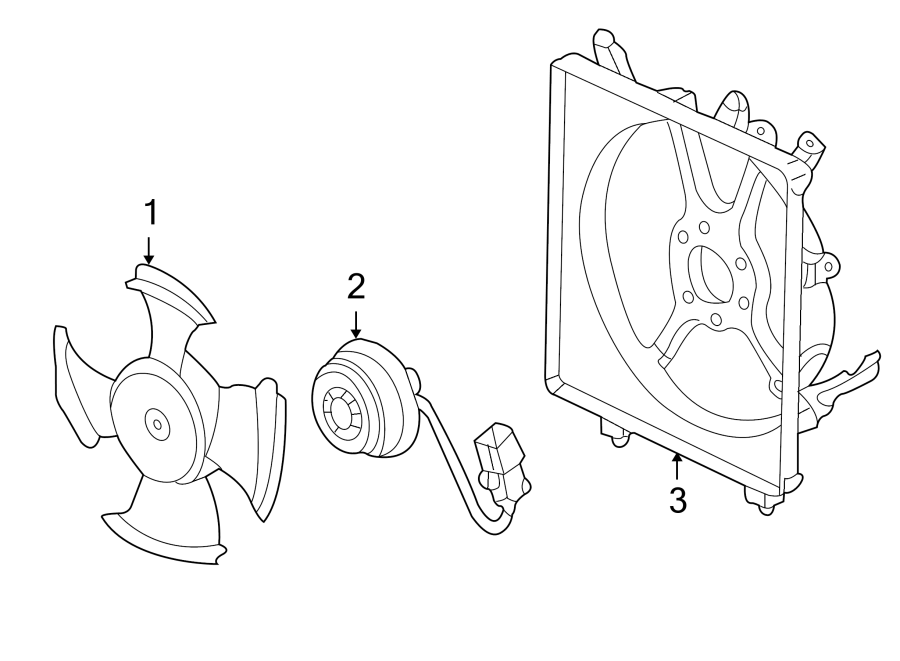 AIR CONDITIONER & HEATER. CONDENSER FAN.