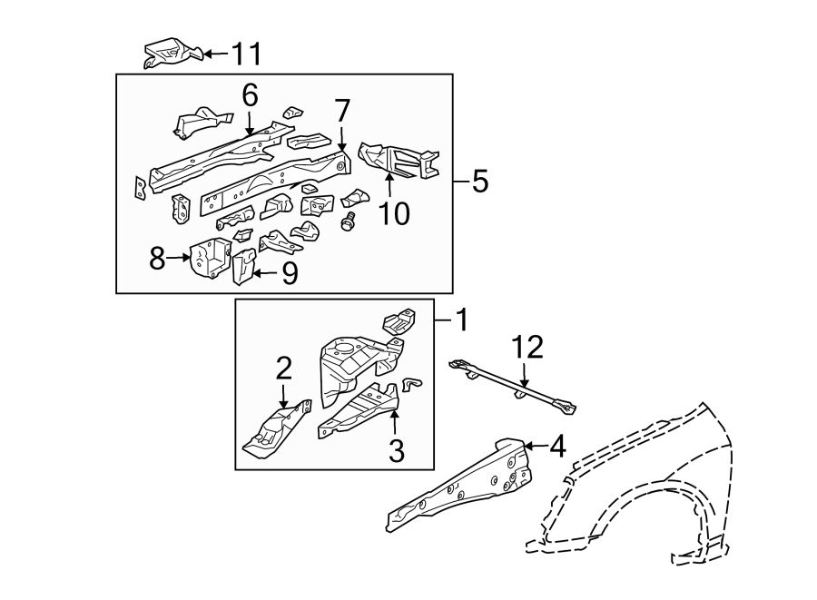 12FENDER. STRUCTURAL COMPONENTS & RAILS.https://images.simplepart.com/images/parts/motor/fullsize/4441090.png