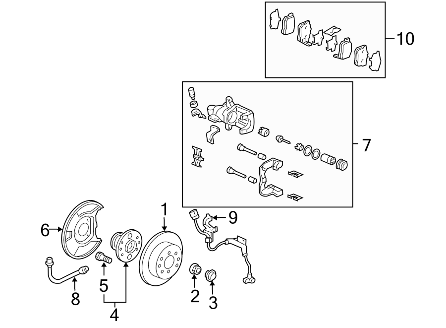 4REAR SUSPENSION. BRAKE COMPONENTS.https://images.simplepart.com/images/parts/motor/fullsize/4441395.png