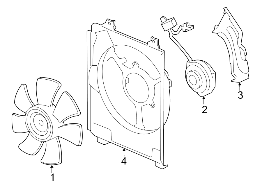Air conditioner & heater. Condenser fan.