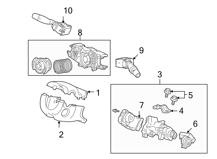 1STEERING COLUMN. SHROUD. SWITCHES & LEVERS.https://images.simplepart.com/images/parts/motor/fullsize/4442385.png